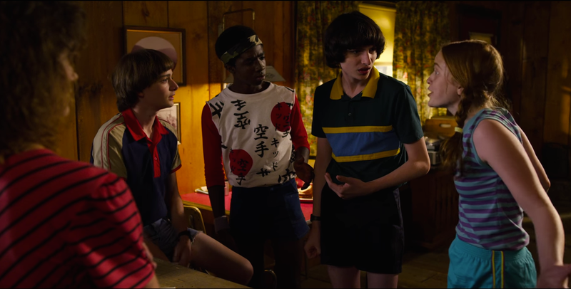 Noah Schnapp, Caleb McLaughlin, Finn Wolfhard, Sadie Sink